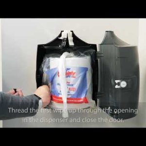 Certainty Wipes Wall Dispenser