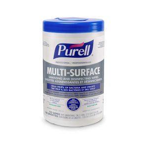 PURELL® Professional Multi-Surface Sanitizing and Disinfecting Wipes 6 Canisters/Cs