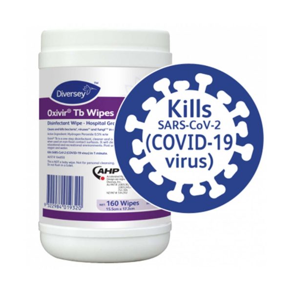 Diversey Oxivir TB Disinfectant Wipes Diversey Oxivir TB Disinfectant Wipes