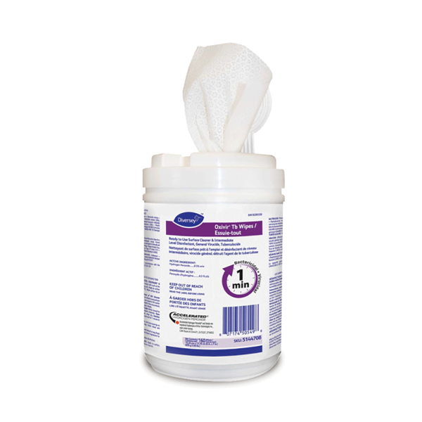 Diversey Oxivir TB Disinfectant Wipes Diversey Oxivir TB Disinfectant Wipes