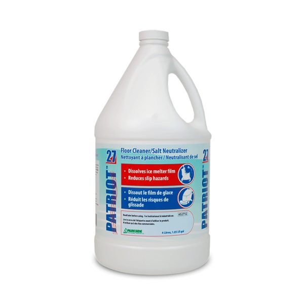 Patriot 27 Floor Cleaner and Salt Neutralizer Patriot 27 Floor Cleaner and Salt Neutralizer